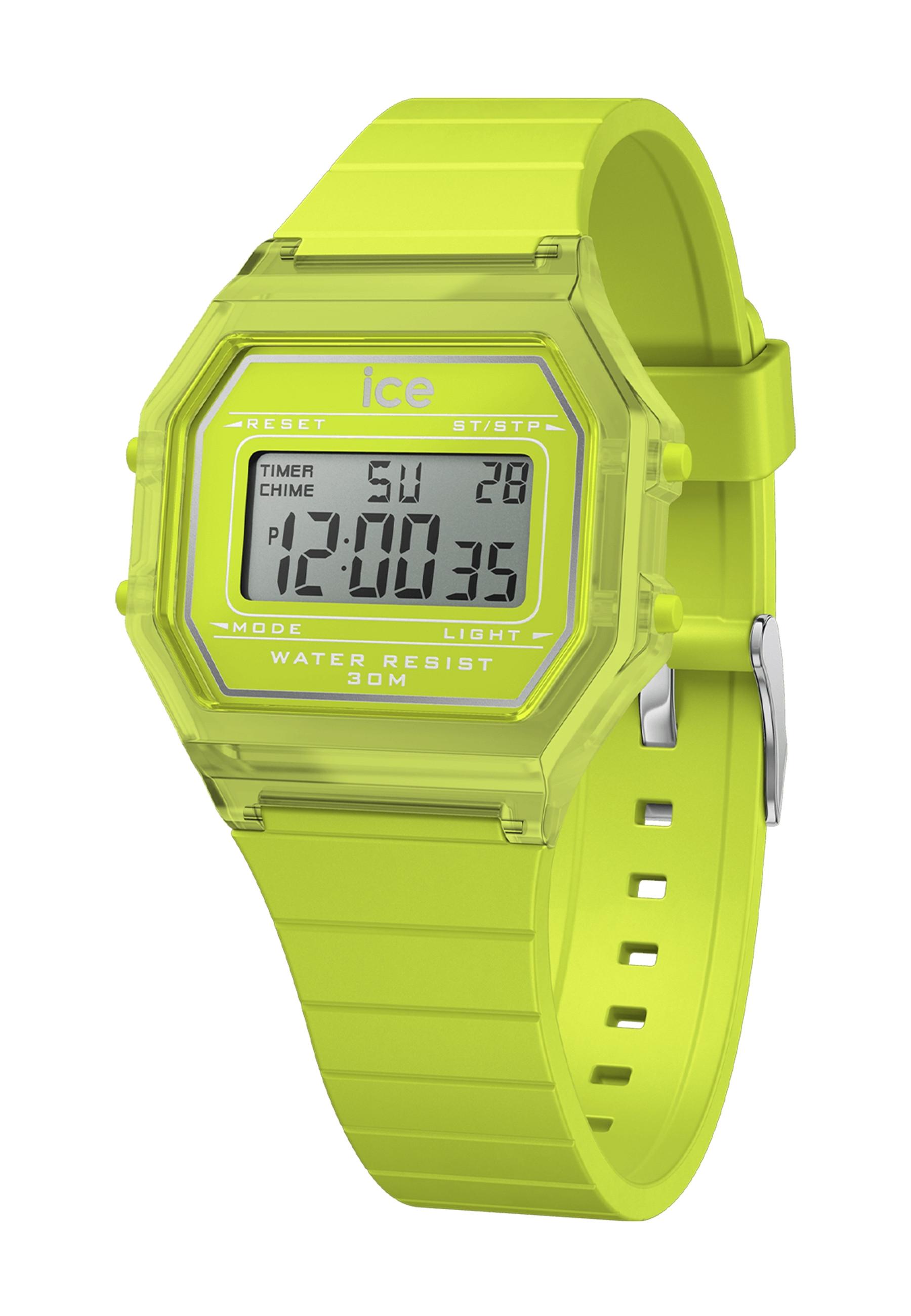 Ice Watch  Ice Digit Retro Green Lime Clear Small 