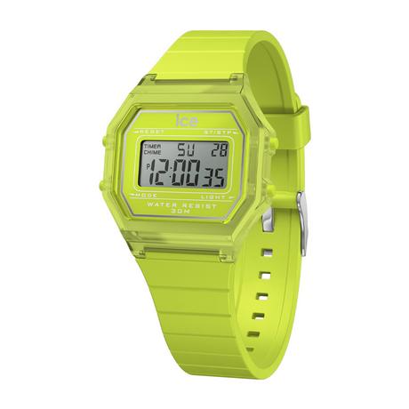 Ice Watch  Ice Digit Retro Green Lime Clear Small 