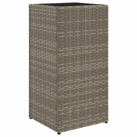 VidaXL Pflanzkübel poly-rattan  