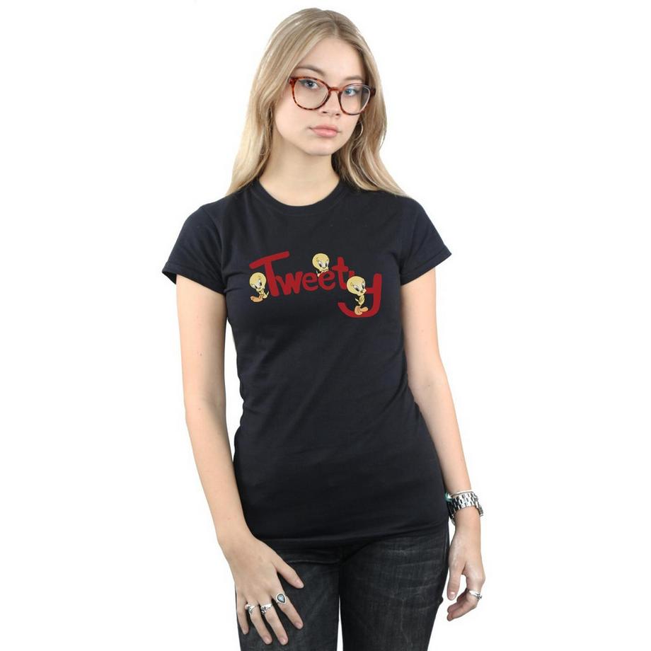 LOONEY TUNES Tweety T-Shirt Manches Courtes  