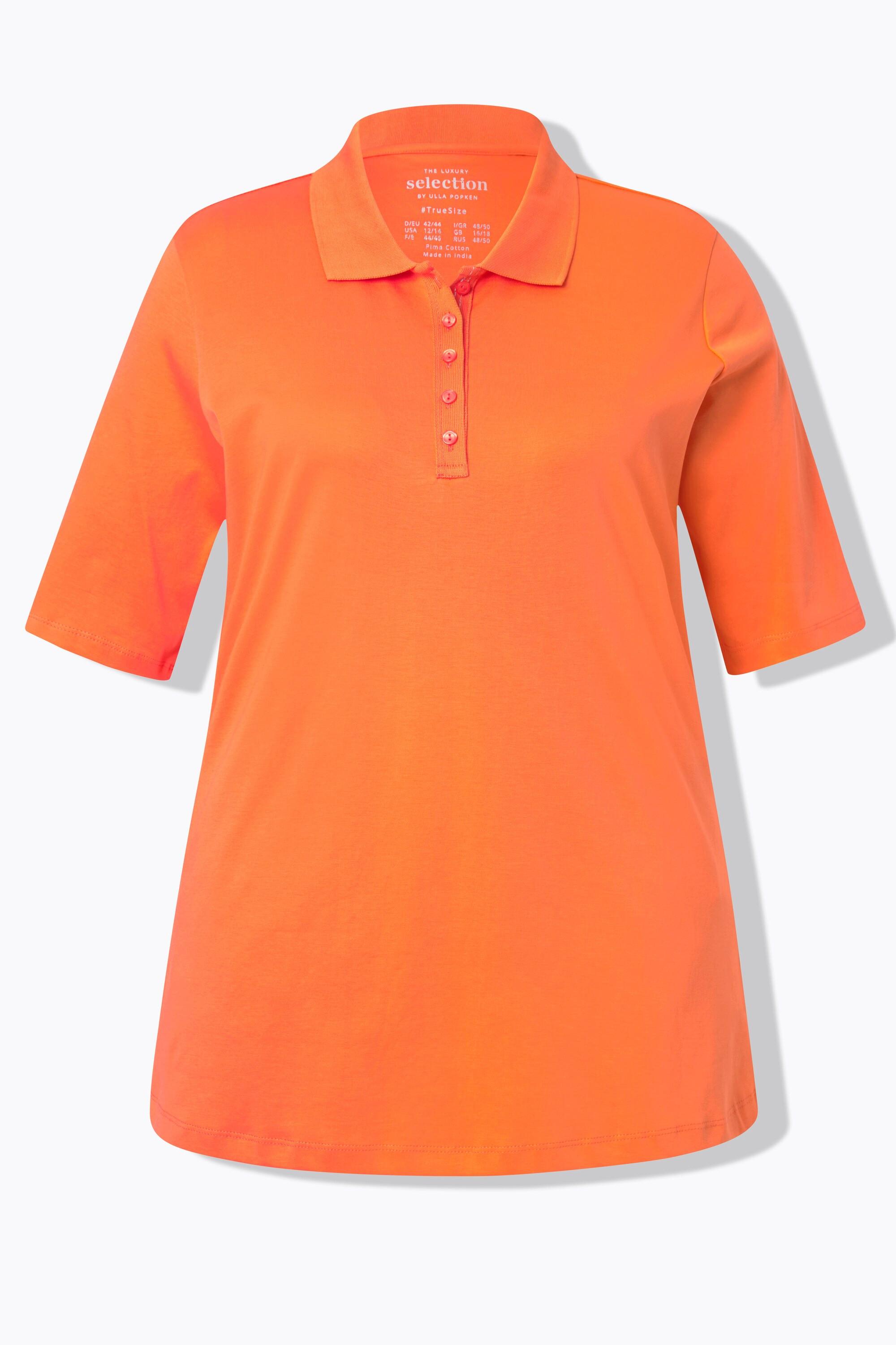Ulla Popken Polo Classica Manica Corta  
