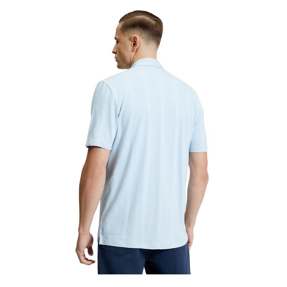 BEN SHERMAN Camicia Pique Strutturata a Righe  