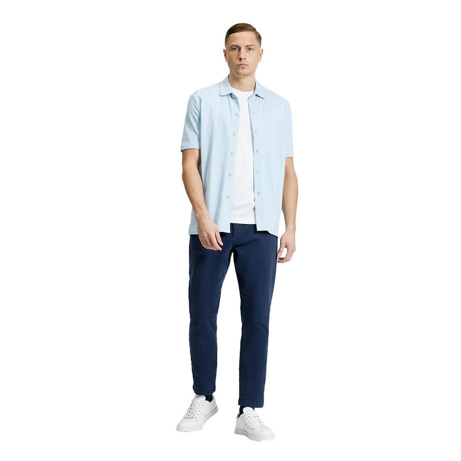 BEN SHERMAN Camicia Pique Strutturata a Righe  