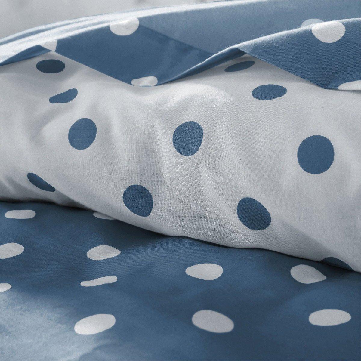 La Redoute Intérieurs Housse de couette pur coton imprimé pois  