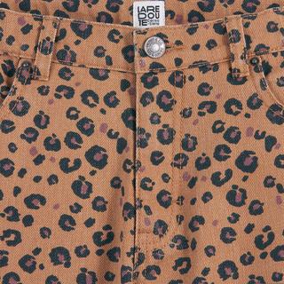 La Redoute Collections  Weit geschnittene Jeans mit Leopardenmuster 