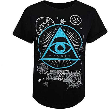 Fantastic Beasts And Where To Find Them T-shirt Stampa Grafica MACUSA  