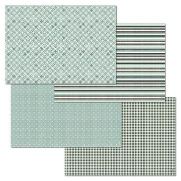 Papiertischset PARAMOUNT 4 Sujets à 12 Blatt