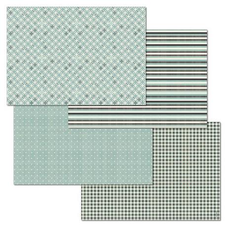 trendform Papiertischset PARAMOUNT 4 Sujets à 12 Blatt  
