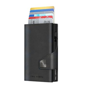 Wallet Click & Slide Recycled PET Bio Corn Black/Black