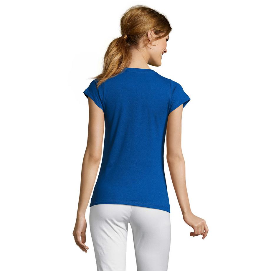 SOLS Moon V-Ausschnitt T-Shirt  