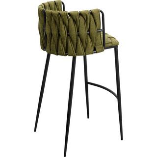 KARE Design Sedia bar Saluti verde scuro 77  