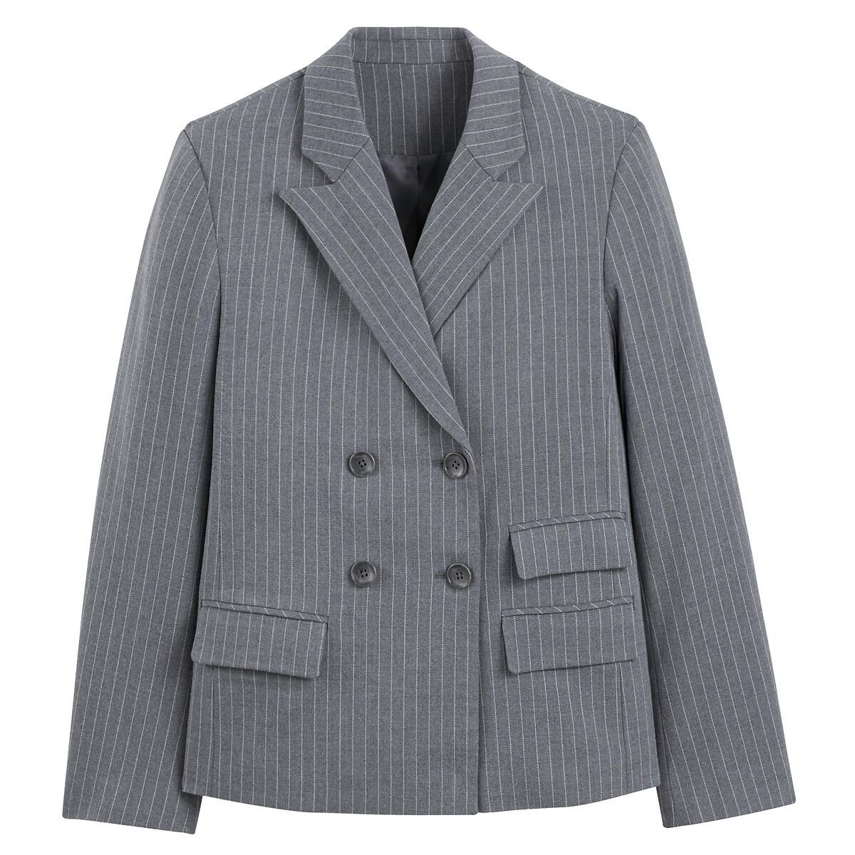 La Redoute Collections  Taillierter Blazer mit Nadelstreifen 