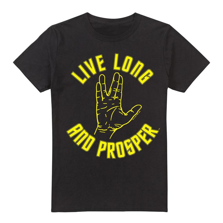 Star Trek Live Long Bedrucktes T-Shirt  