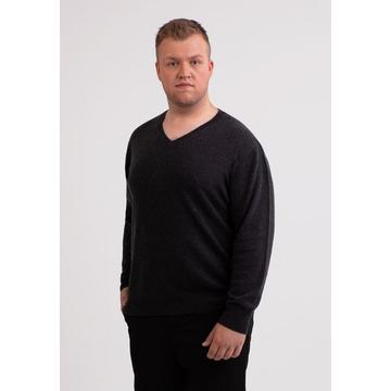 Kaschmir V-Ausschnitt Pullover