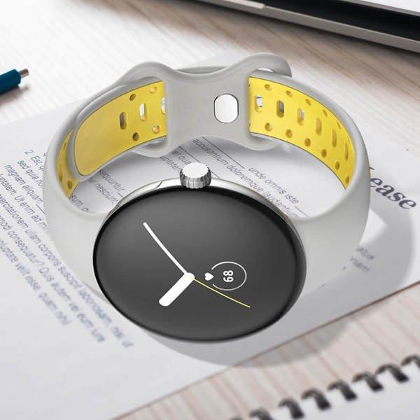 Avizar  Bracelet Google Pixel Watch Gris / Jaune 