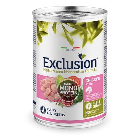 Exclusion  Cane Cucciolo Tutte le razze Pollo - Multipack 