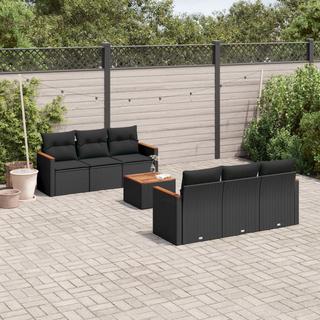 VidaXL Garten sofagarnitur poly-rattan  