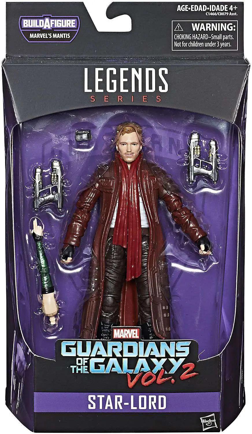 Hasbro  Guardians of the Galaxy Vol. 2 Marvel Legends Mantis Series Star Lord 2 Action Figure 