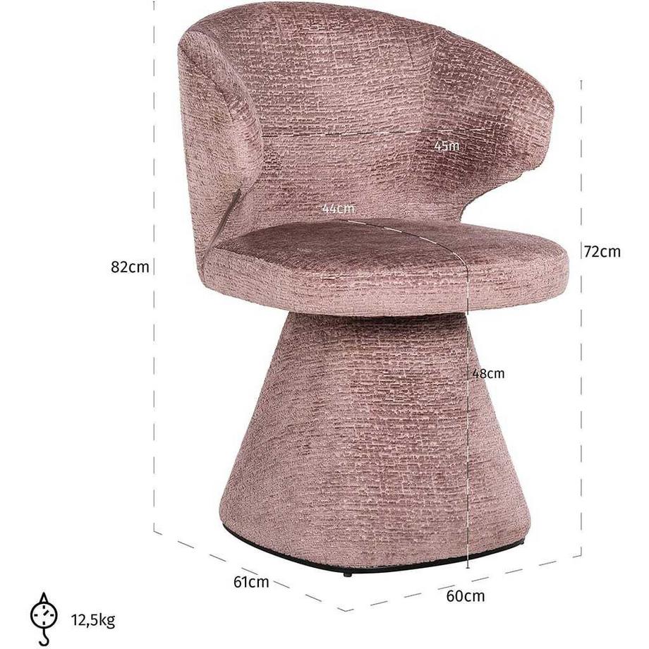 mutoni Esszimmerstuhl Gatsbi pale fusion  