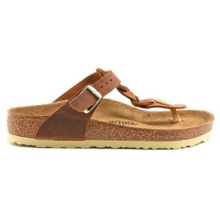 BIRKENSTOCK  Sandali da donna in pelle oliata Birkenstock Gizeh 