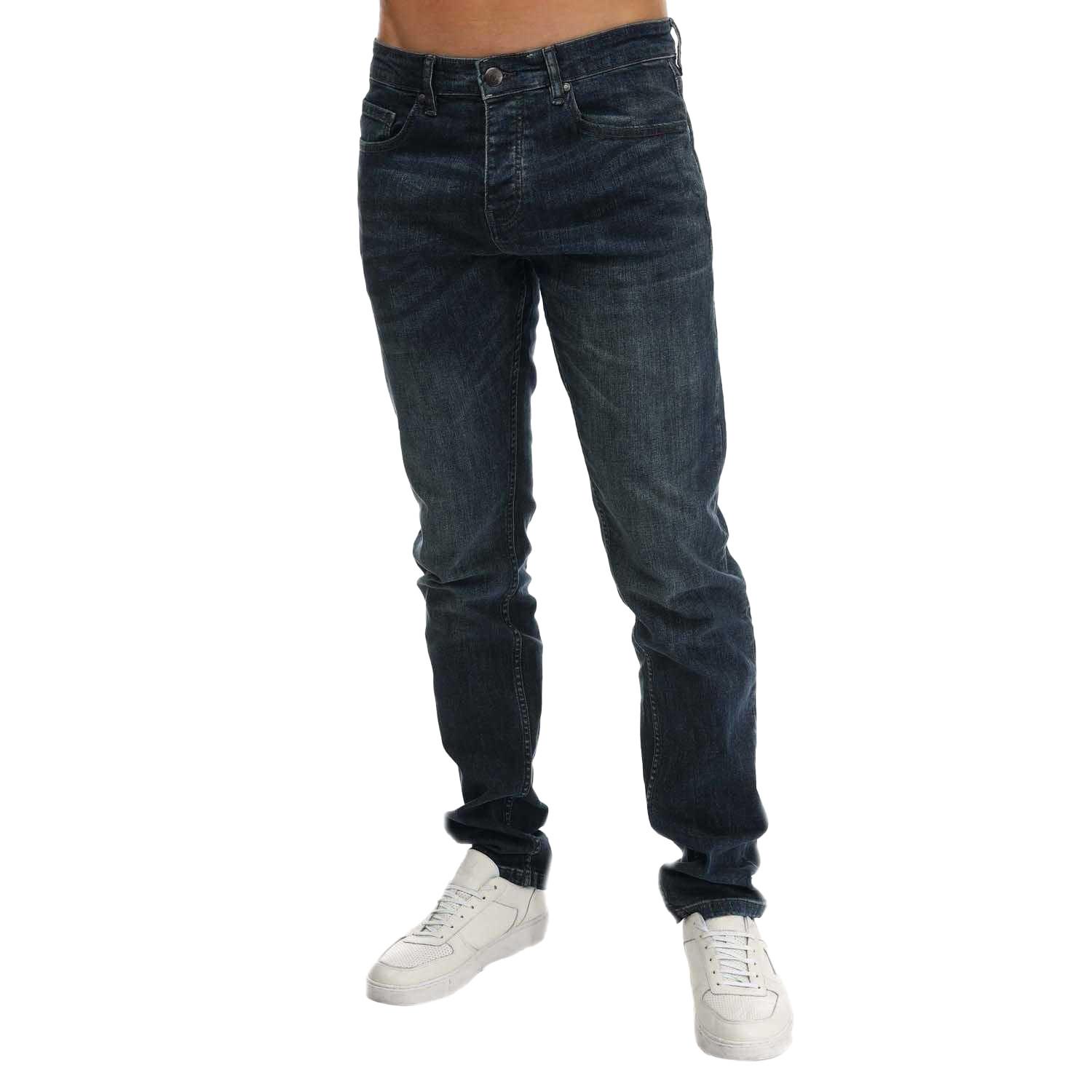 BOSS Tapered Fit Jeans  