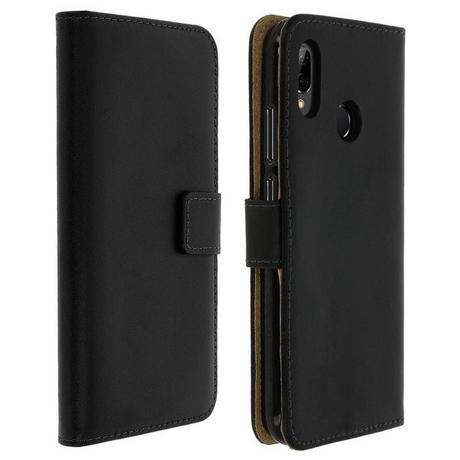 Avizar  Étui folio en cuir Noir Huawei P20 Lite 