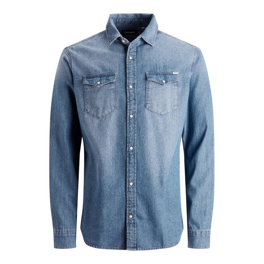 JACK & JONES Sheridan Camicia di Jeans Regular Fit  