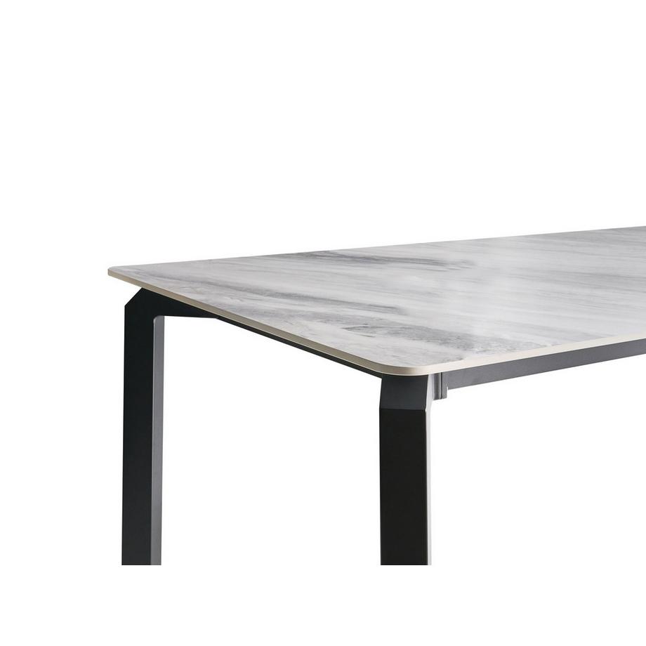 Beliani Tavolo da pranzo da giardino en Pietra sinterizzata Moderno FELETTO  