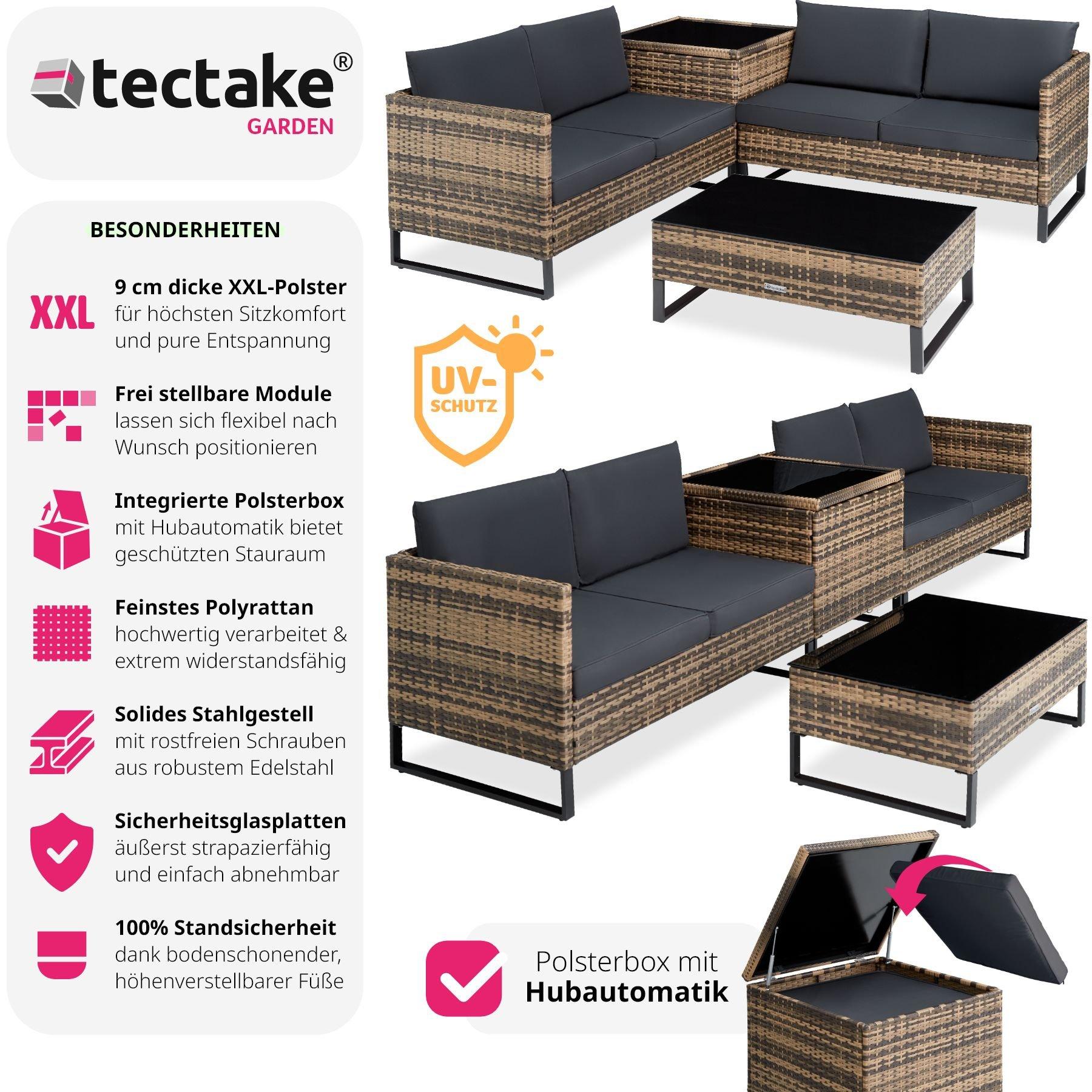 Tectake Rattanlounge Ostuni  
