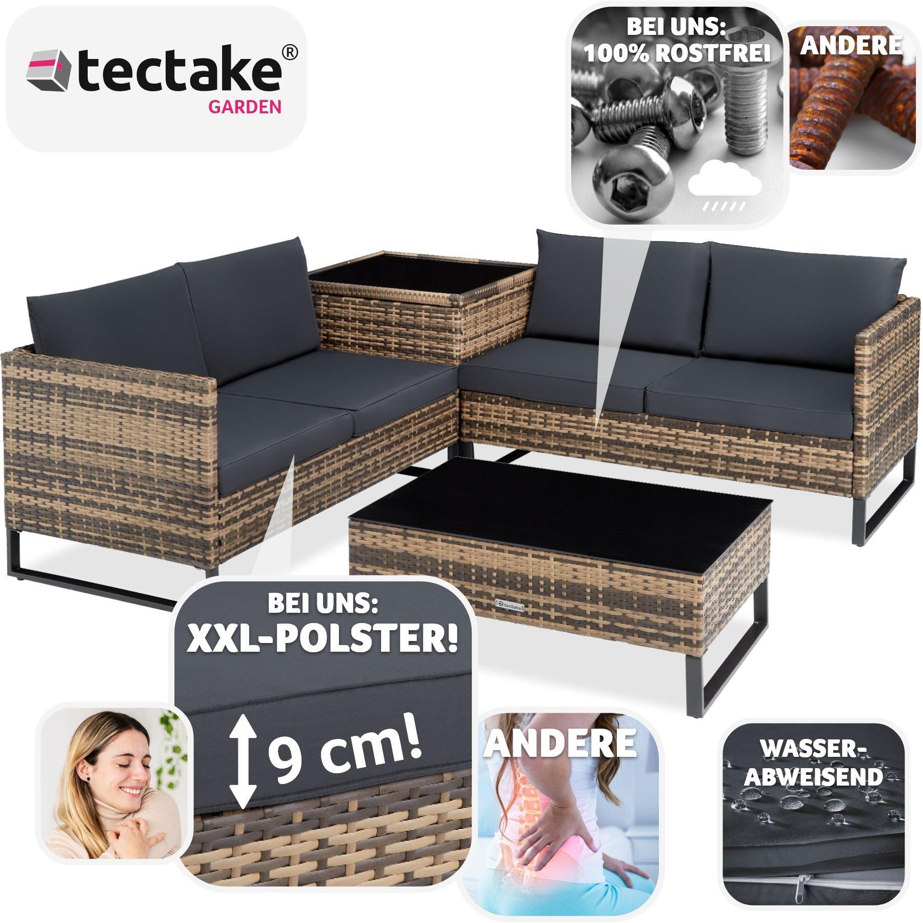 Tectake Rattanlounge Ostuni  