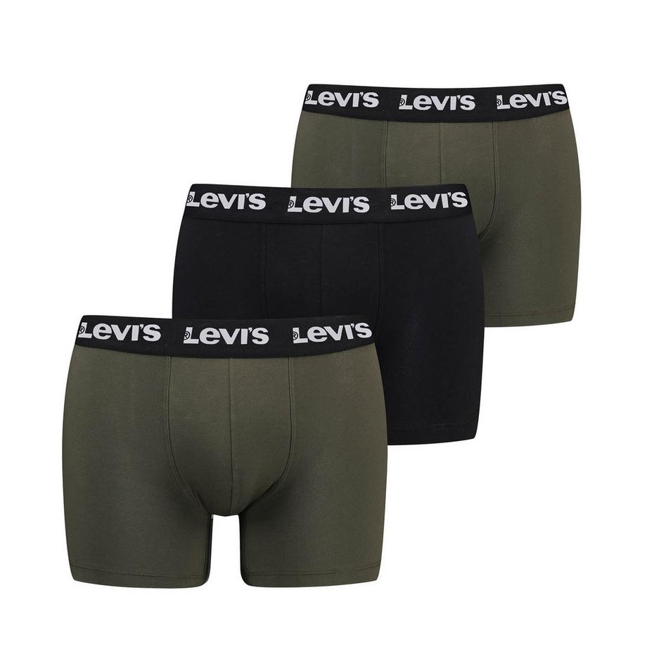 Boxershort  3er Pack Bequem sitzend-Repeat Logo Boxer Brief 3P