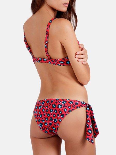 Admas  Set bikini 2 pezzi con ferretto Hot Skin rosso 