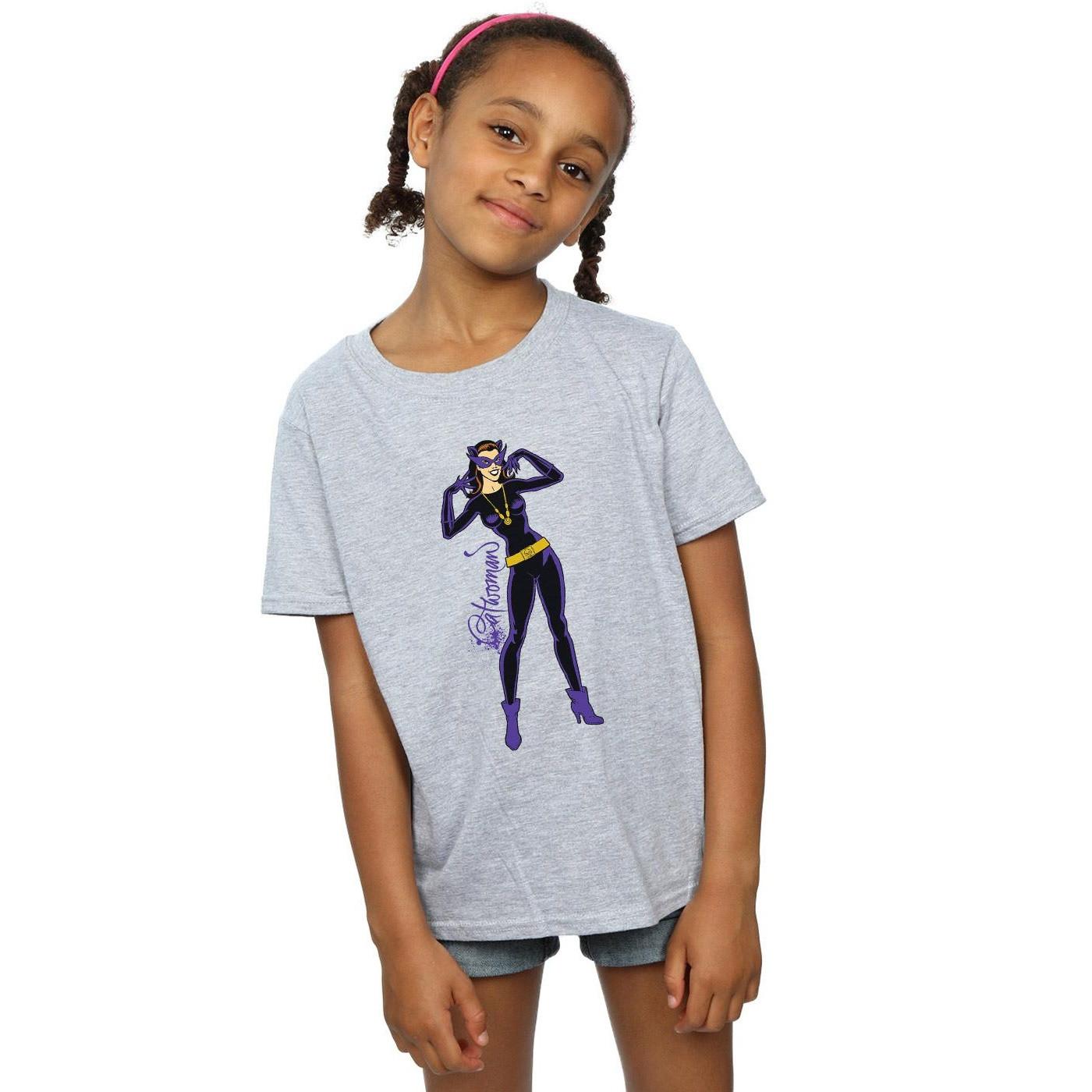 DC COMICS  Tshirt CATWOMAN HAPPY POSE 