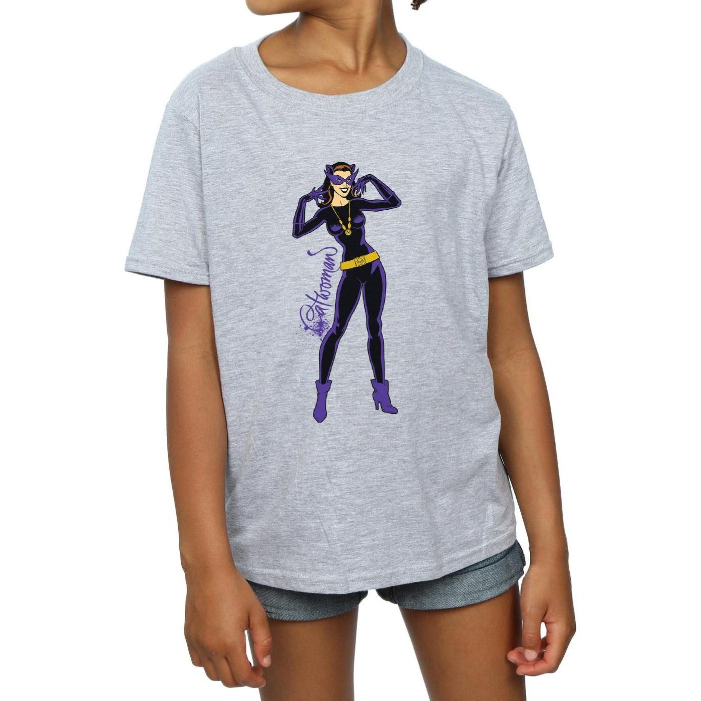 DC COMICS  Tshirt CATWOMAN HAPPY POSE 