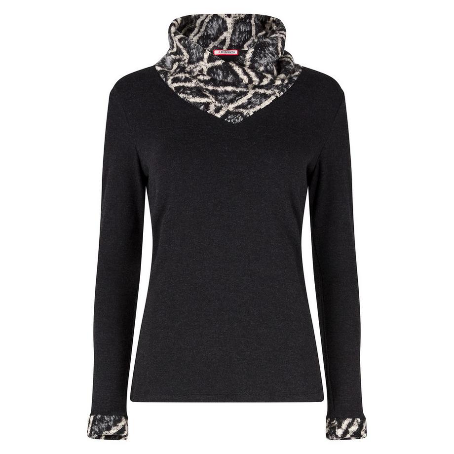 Joe Browns Weiches Jersey Top Wasserfallausschnitt  