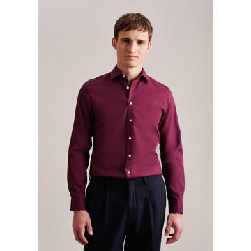 Business Hemd Slim Fit Langarm Uni