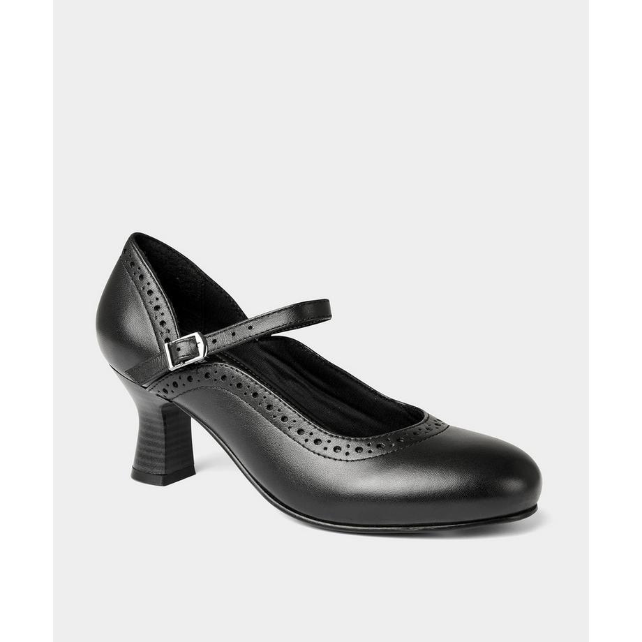 Joe Browns Chaussures Mary Jane en cuir avec détails embossés  