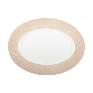 Aulica  Beige ovale Prinzessinnen-Schale 