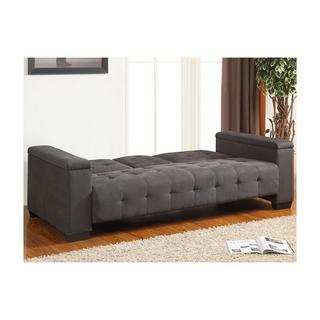 Vente-unique Schlafsofa Klappsofa 3Sitzer Microfaser DEVON  