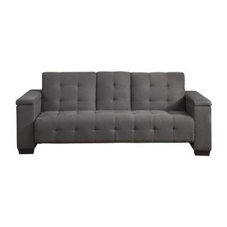 Vente-unique Schlafsofa Klappsofa 3Sitzer Microfaser DEVON  