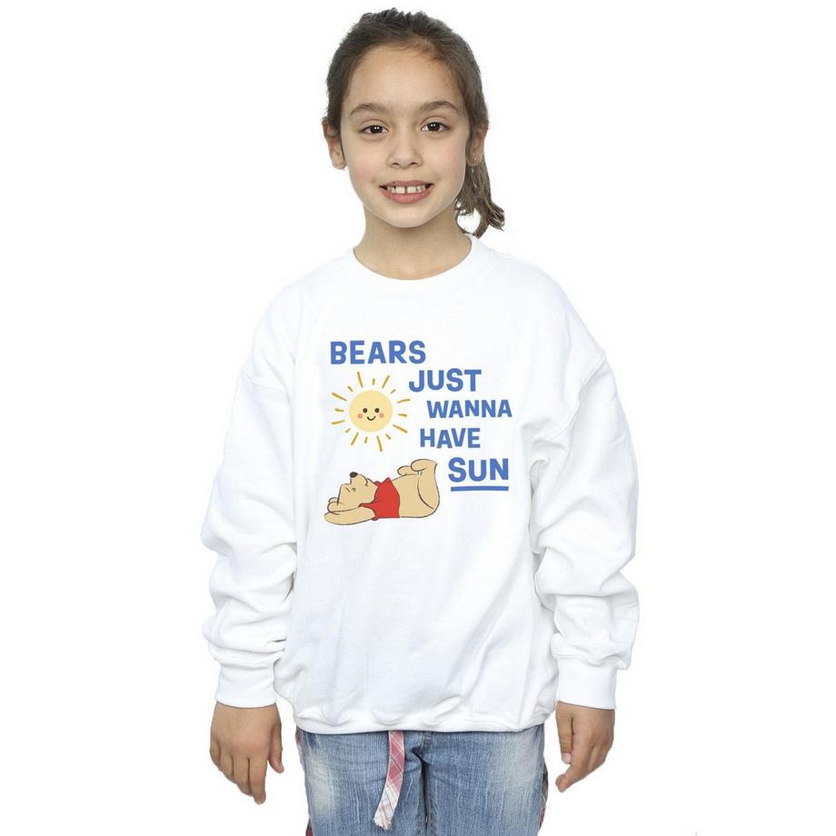 Disney  Bears Just Wanna Have Sun Sweatshirt 