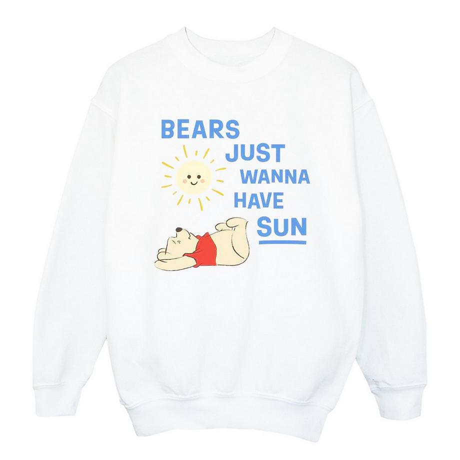 Disney  Bears Just Wanna Have Sun Sweatshirt 