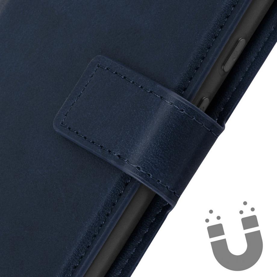 Avizar  Étui Google Pixel 8a Clapet Support Bleu 