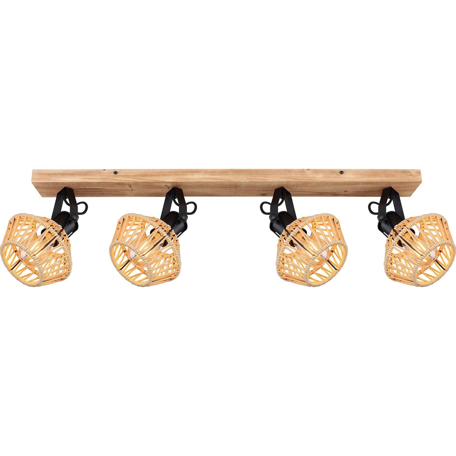 mutoni Strahler Metall dunkel 4xE27  