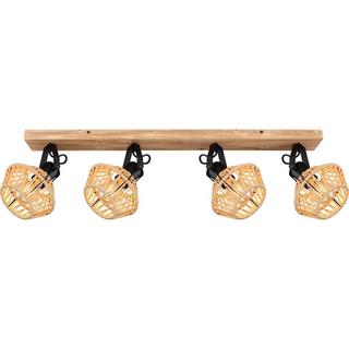 mutoni Strahler Metall dunkel 4xE27  