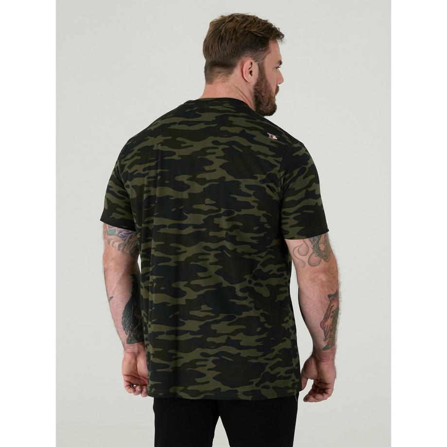 Duke Gaston D555 Camouflage T-Shirt Manches Courtes  