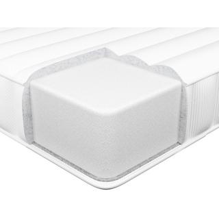 Beliani Matelas en mousse en Polyester ENCHANT - Moyen  