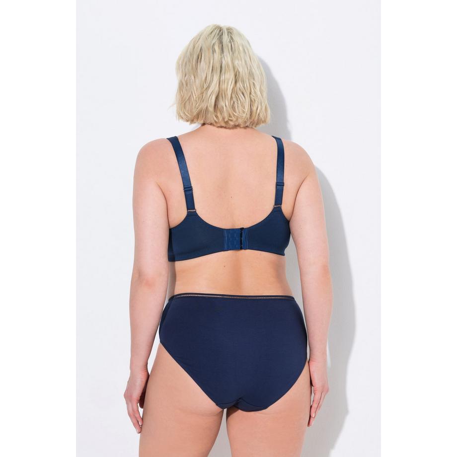 Ulla Popken Soutien-gorge souple sans armatures bretelles larges  