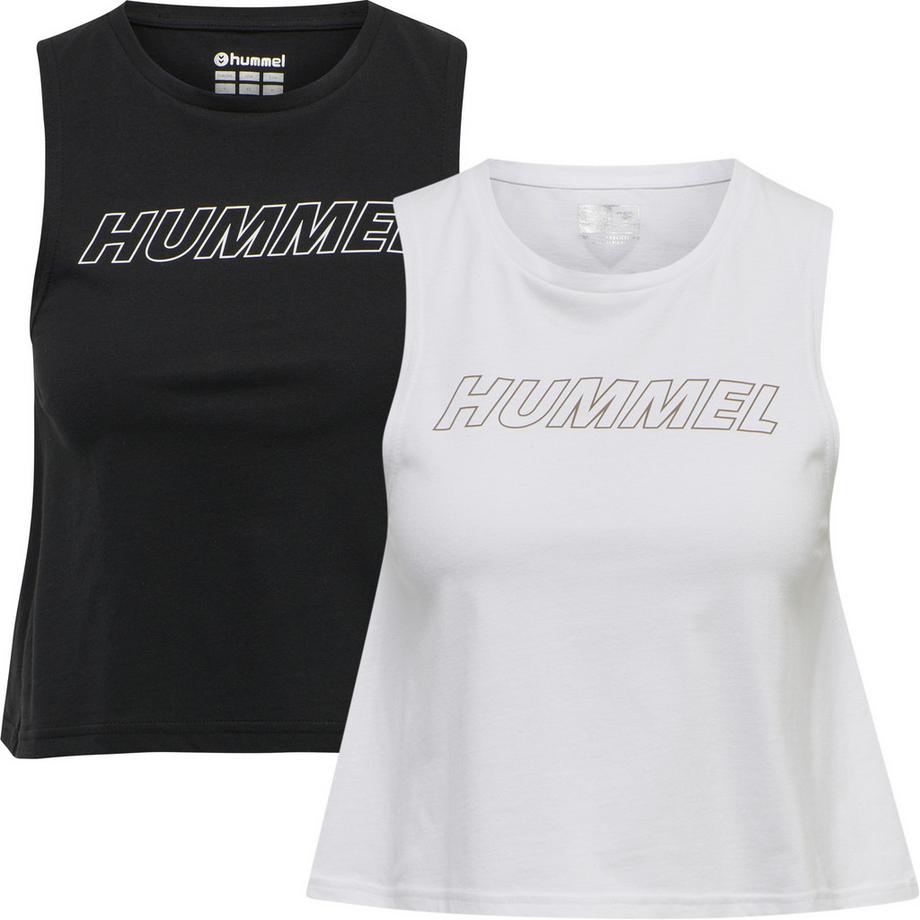Hummel Cali Coton Crop Top Lot de 2  