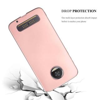 Cadorabo  Housse compatible avec Motorola MOTO Z2 - Coque de protection en silicone TPU flexible 